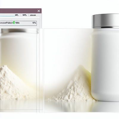 Wit tot lichtgeel poeder ASSAY 90% Min. Totaal Colonier 1000CFU/g Max.